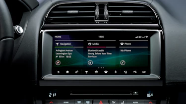 Jaguar 300 Sport models – infotainment screen
