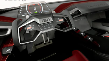 Audi e-tron Vision Gran Turismo interior