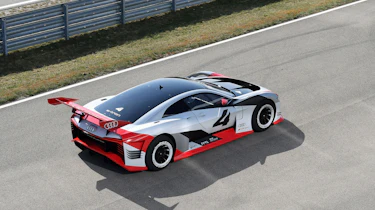 Audi e-tron Vision Gran Turismo rear quarter