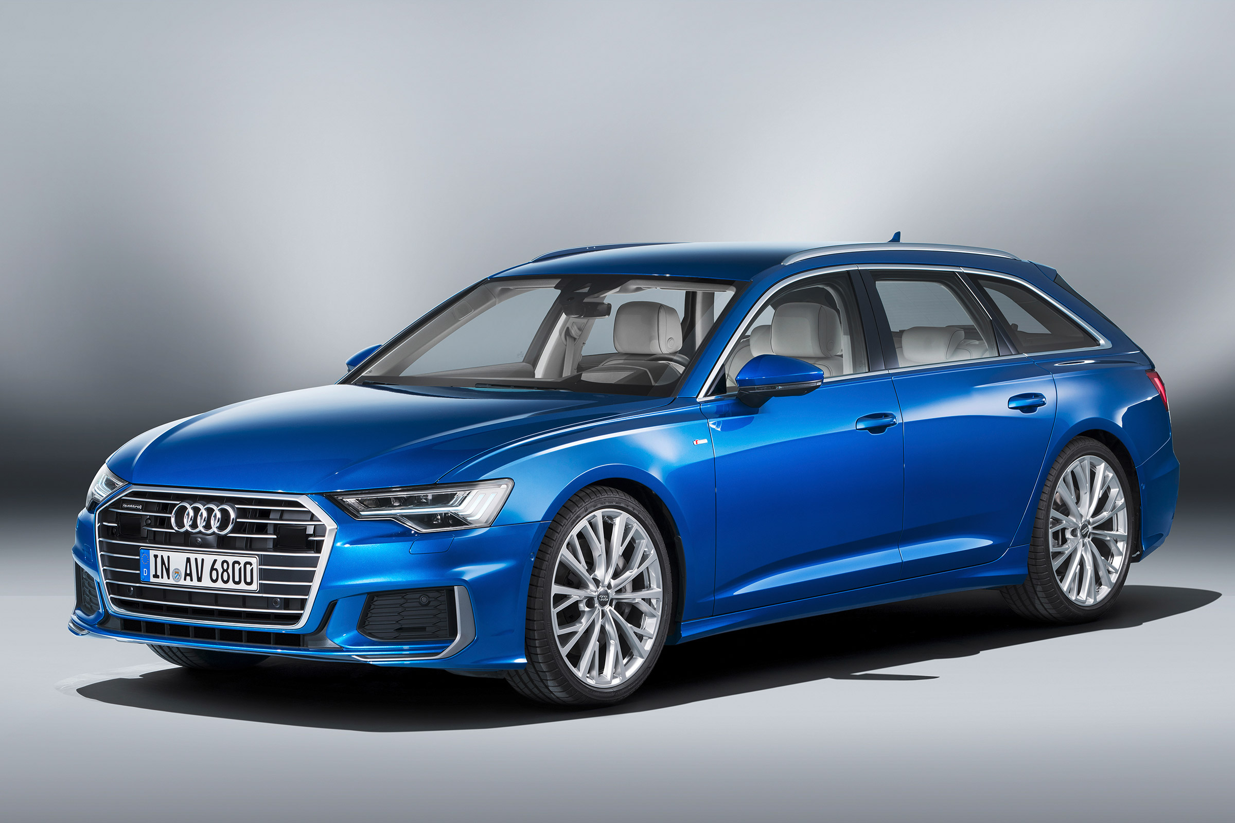 Audi A6 Avant launch - front quarter