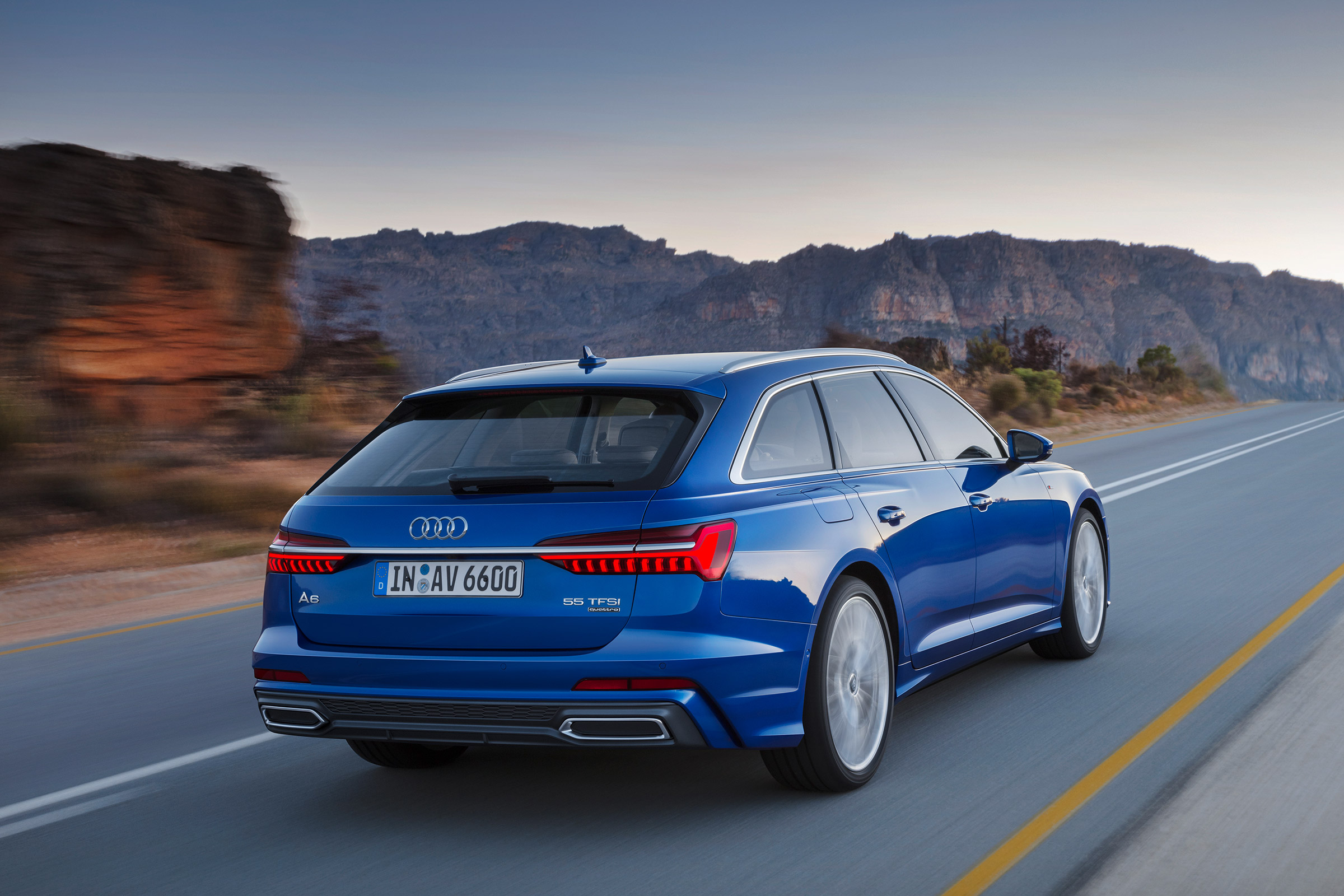Audi A6 Avant launch - rear quarter