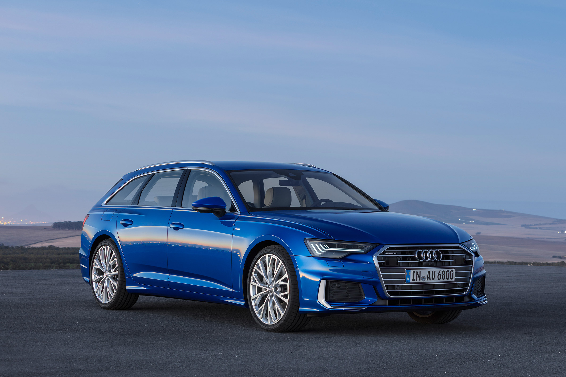 Audi A6 Avant launch - front