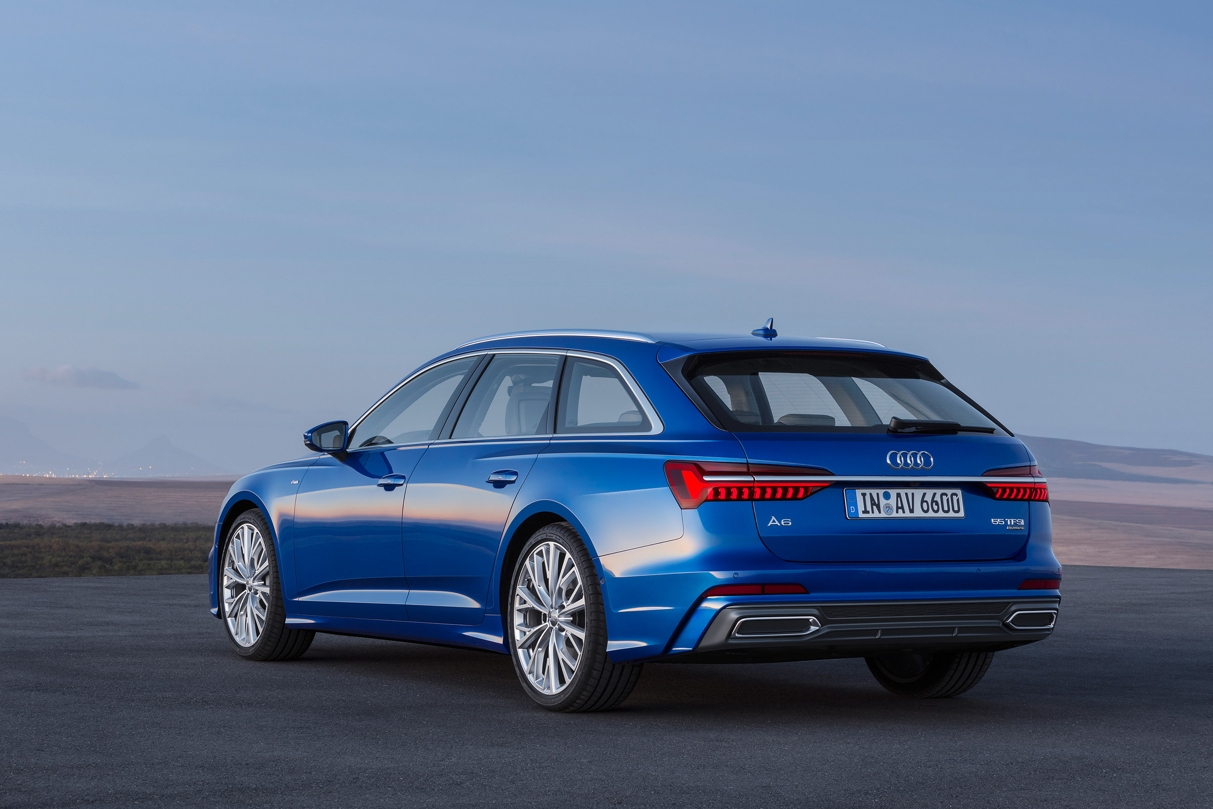Audi A6 Avant launch - rear 