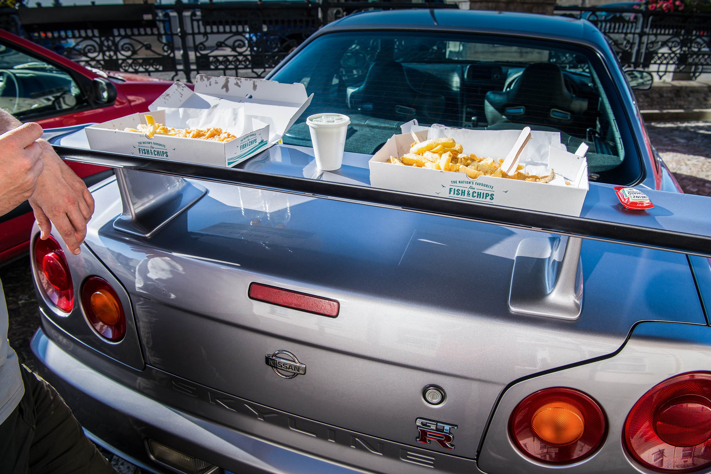 Nissan Skyline GT-R R34 - rear wing