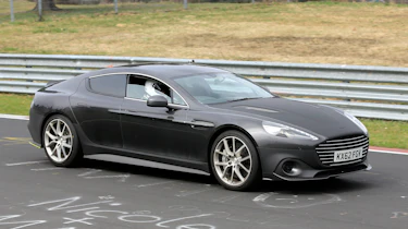 Aston Martin Rapide AMR spy - front quarter