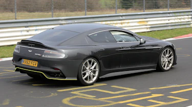 Aston Martin Rapide AMR spy - rear quarter