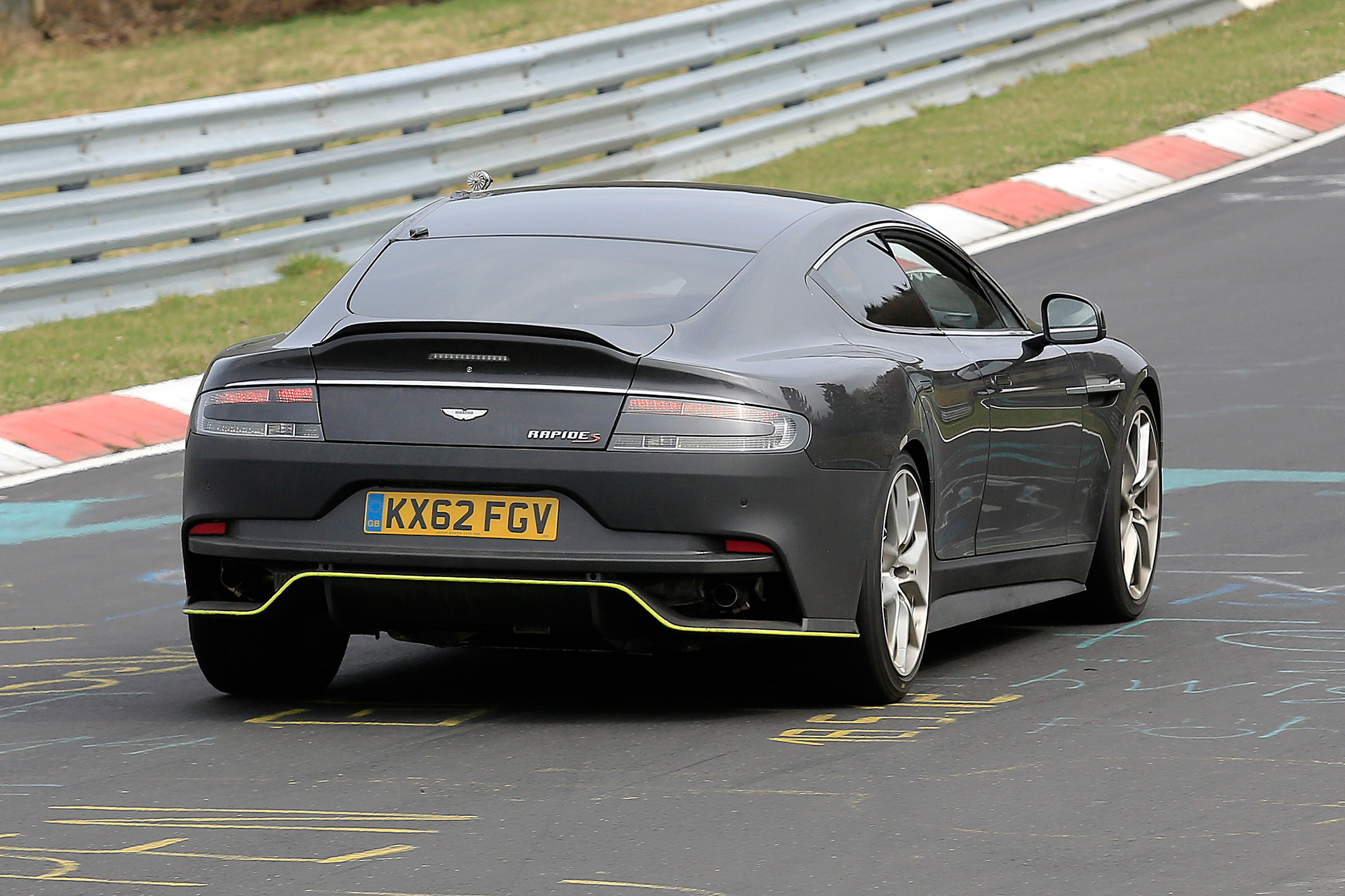 Aston Martin Rapide AMR spy - rear