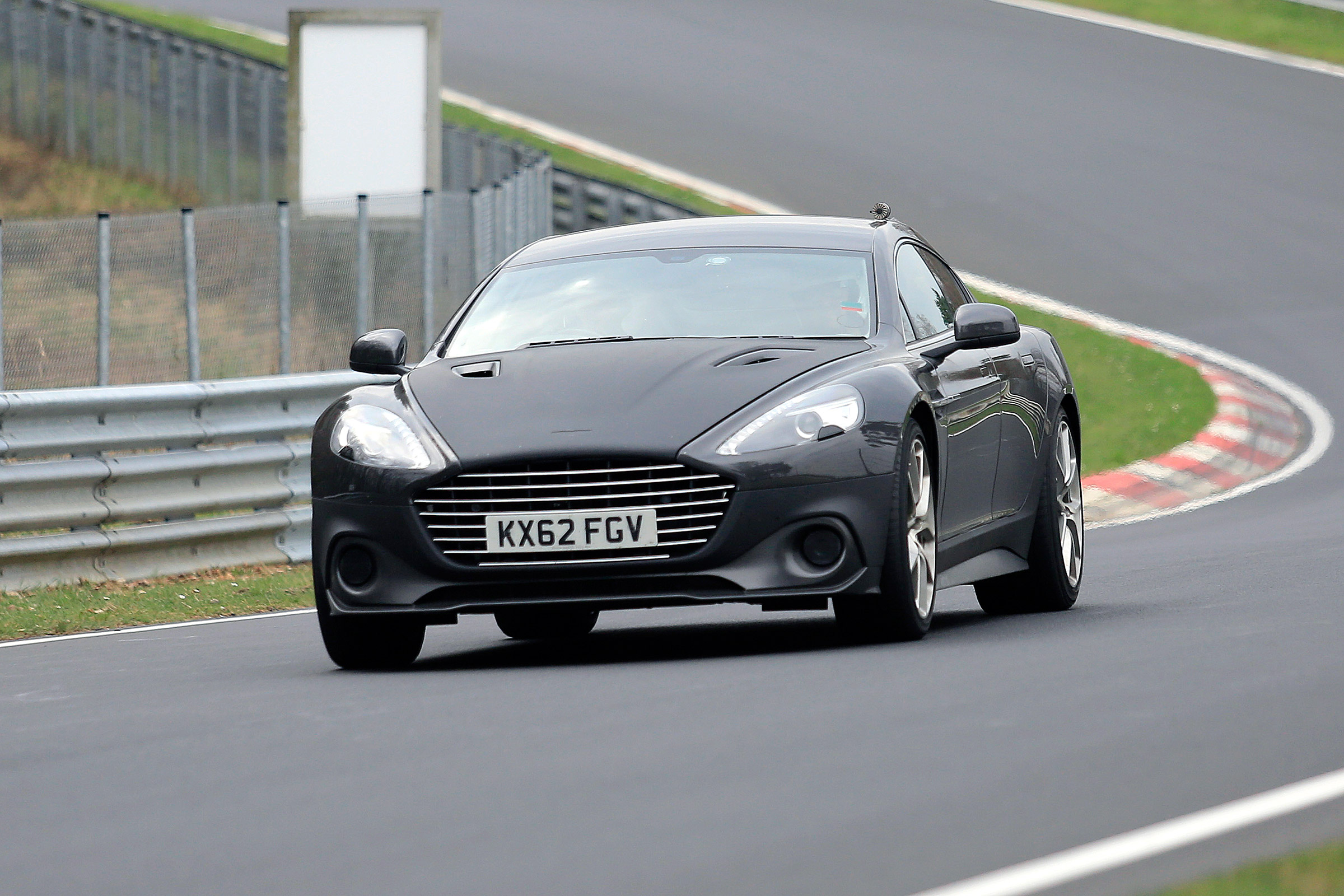 Aston Martin Rapide AMR spy - front