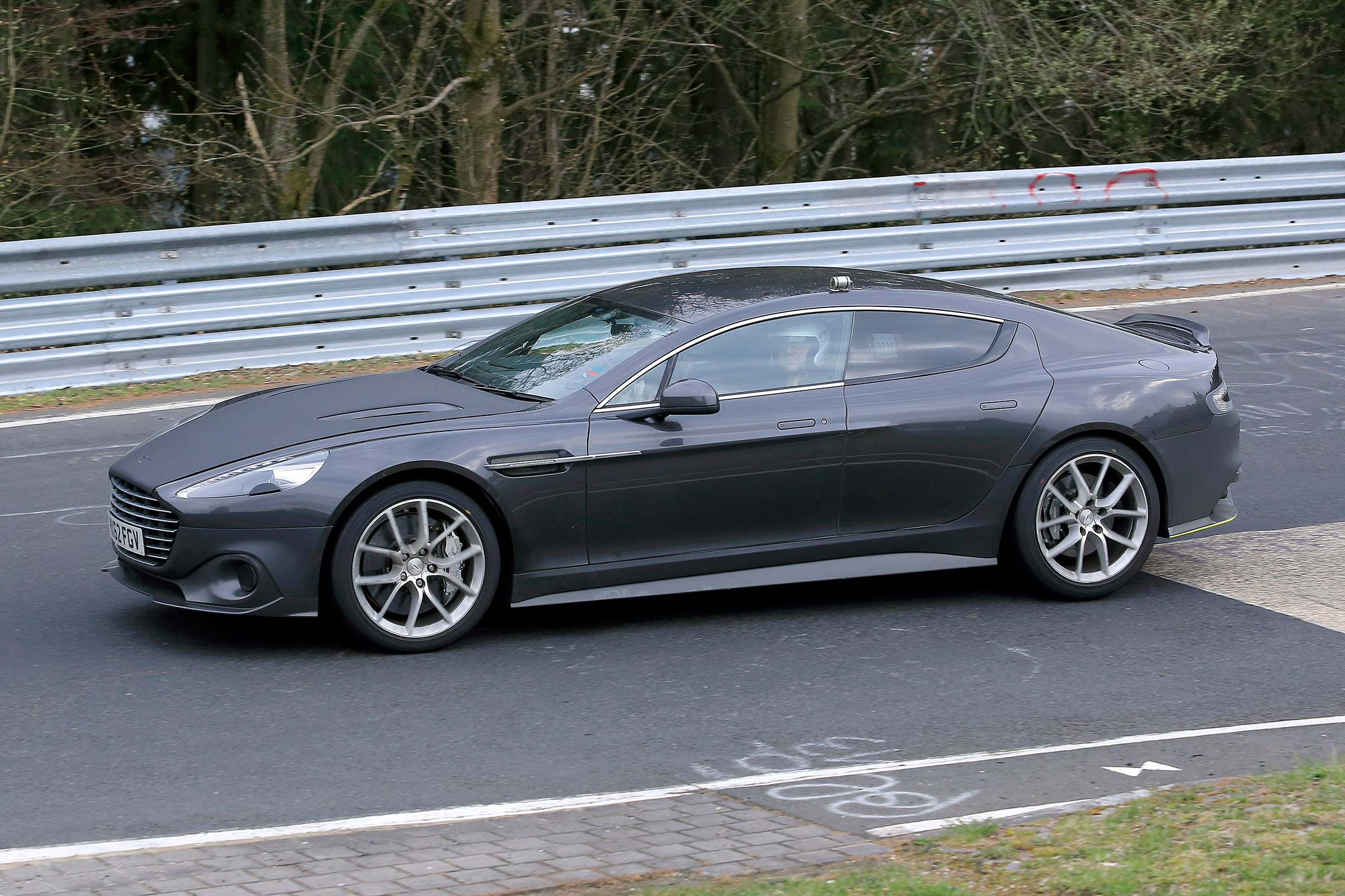 Aston Martin Rapide AMR spy - side