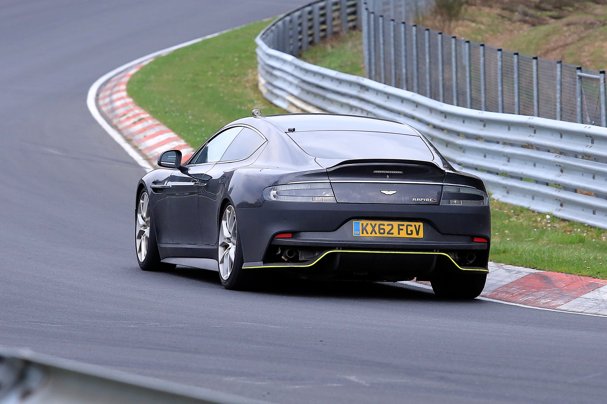 Aston Martin Rapide AMR spy - rear