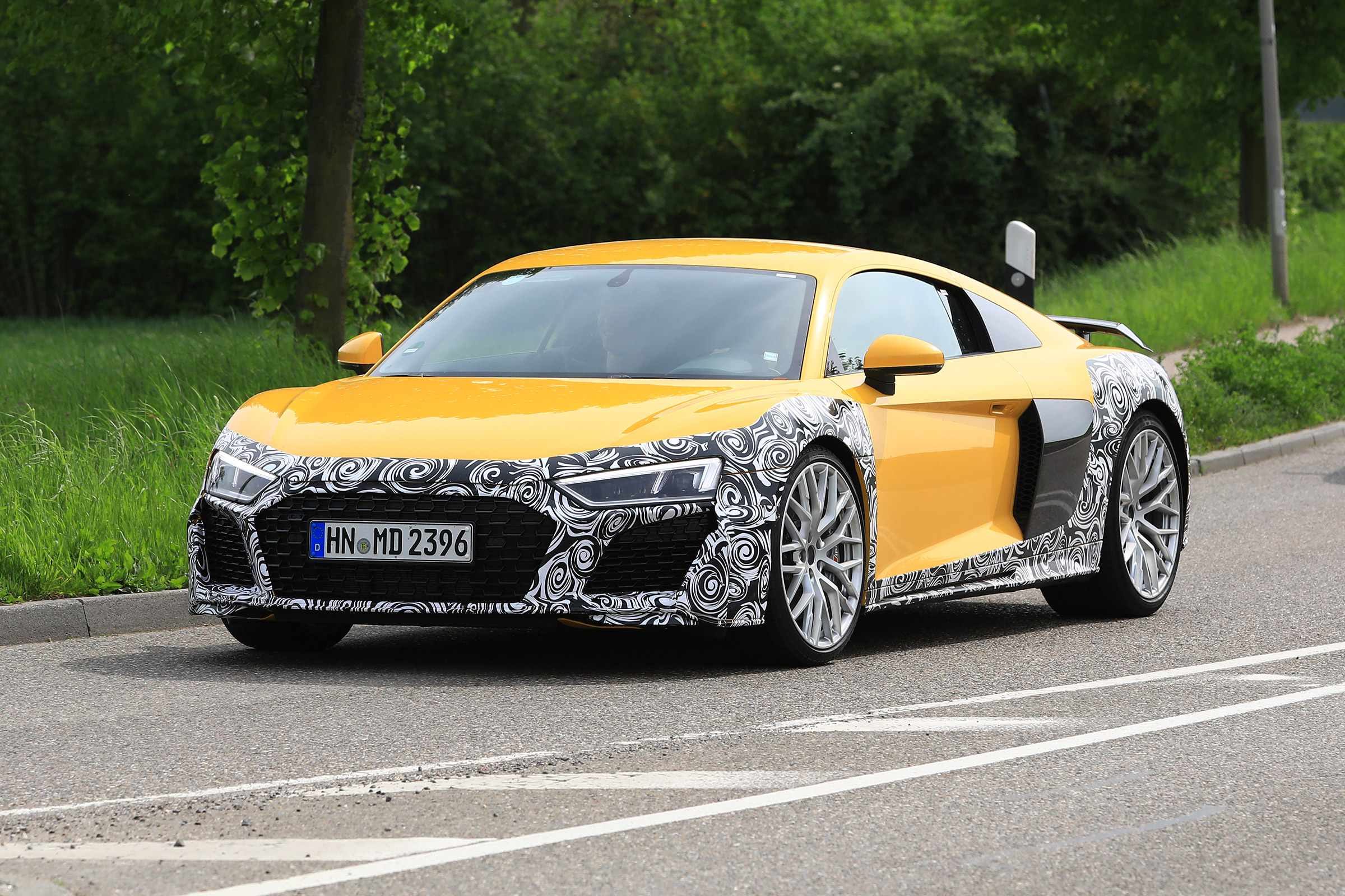 Audi R8 facelift - quarter