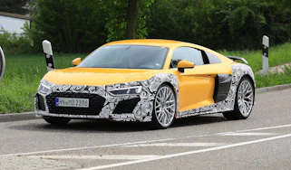 Audi R8 facelift - front quarter