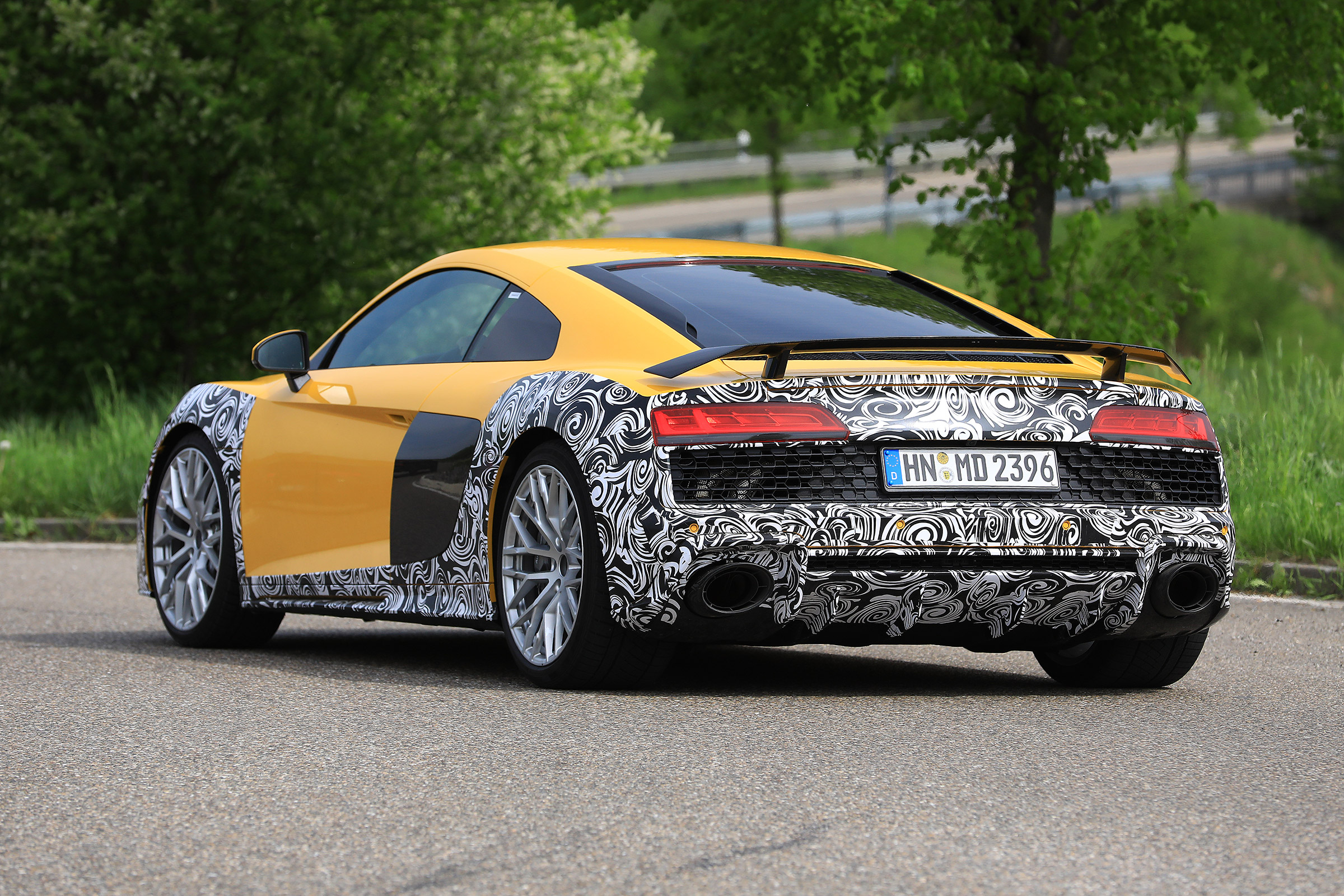 Audi R8 facelift - rear