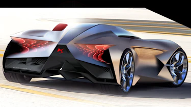 DS X E-Tense – rear