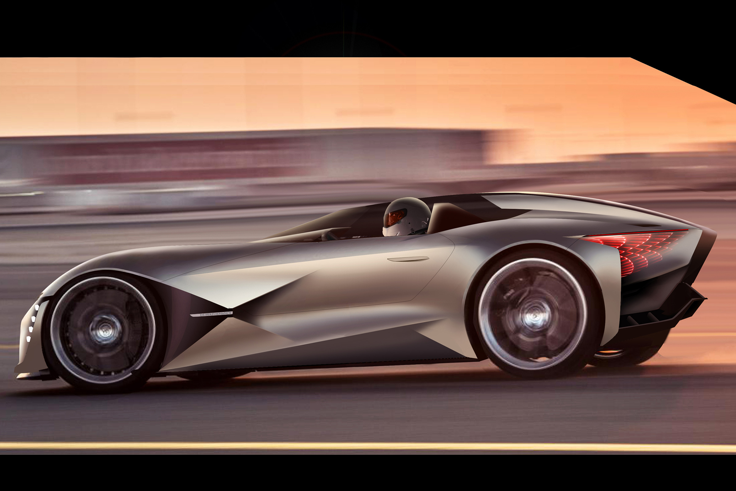 DS X E-Tense – side
