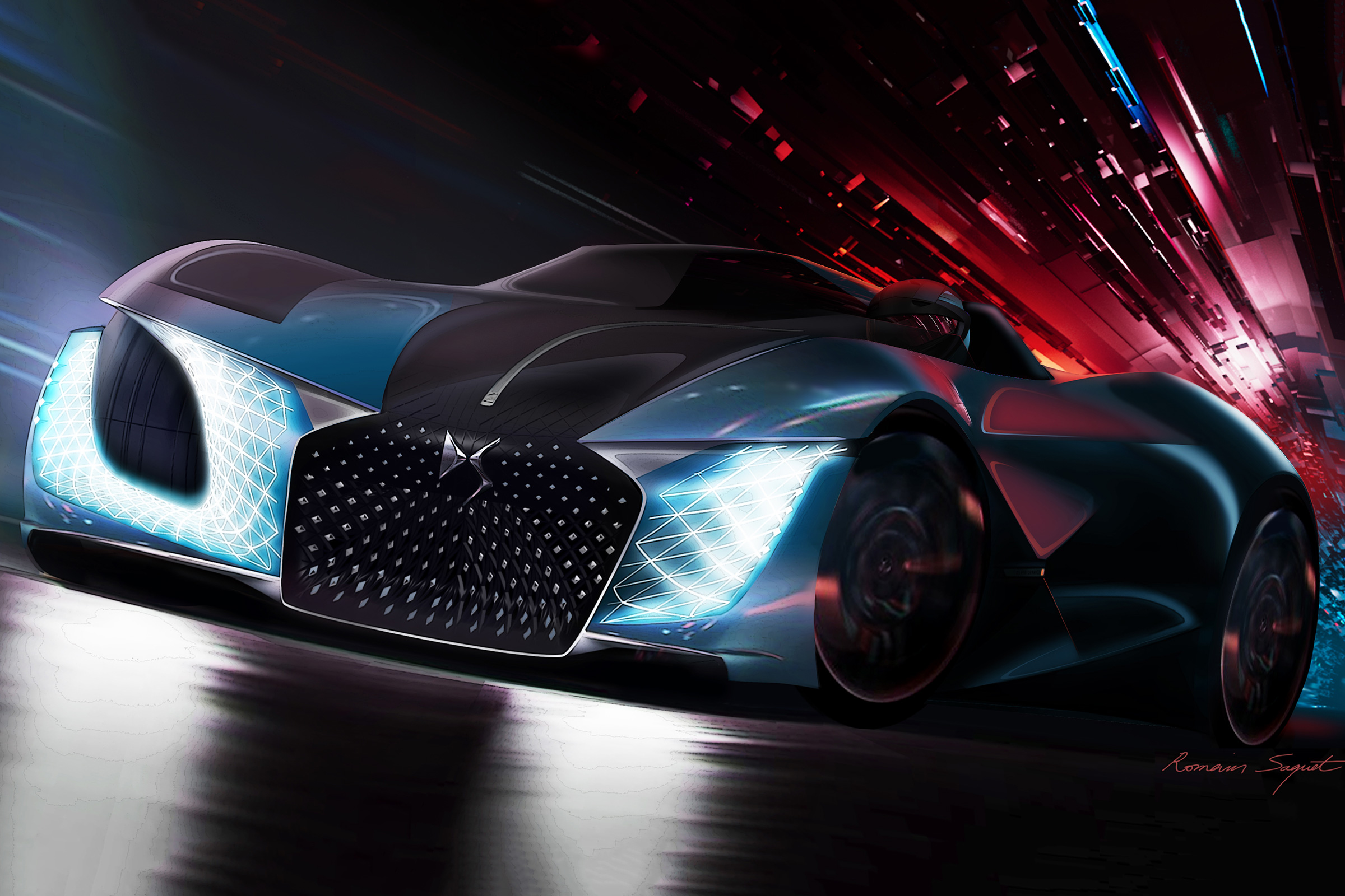 DS X E-Tense – front