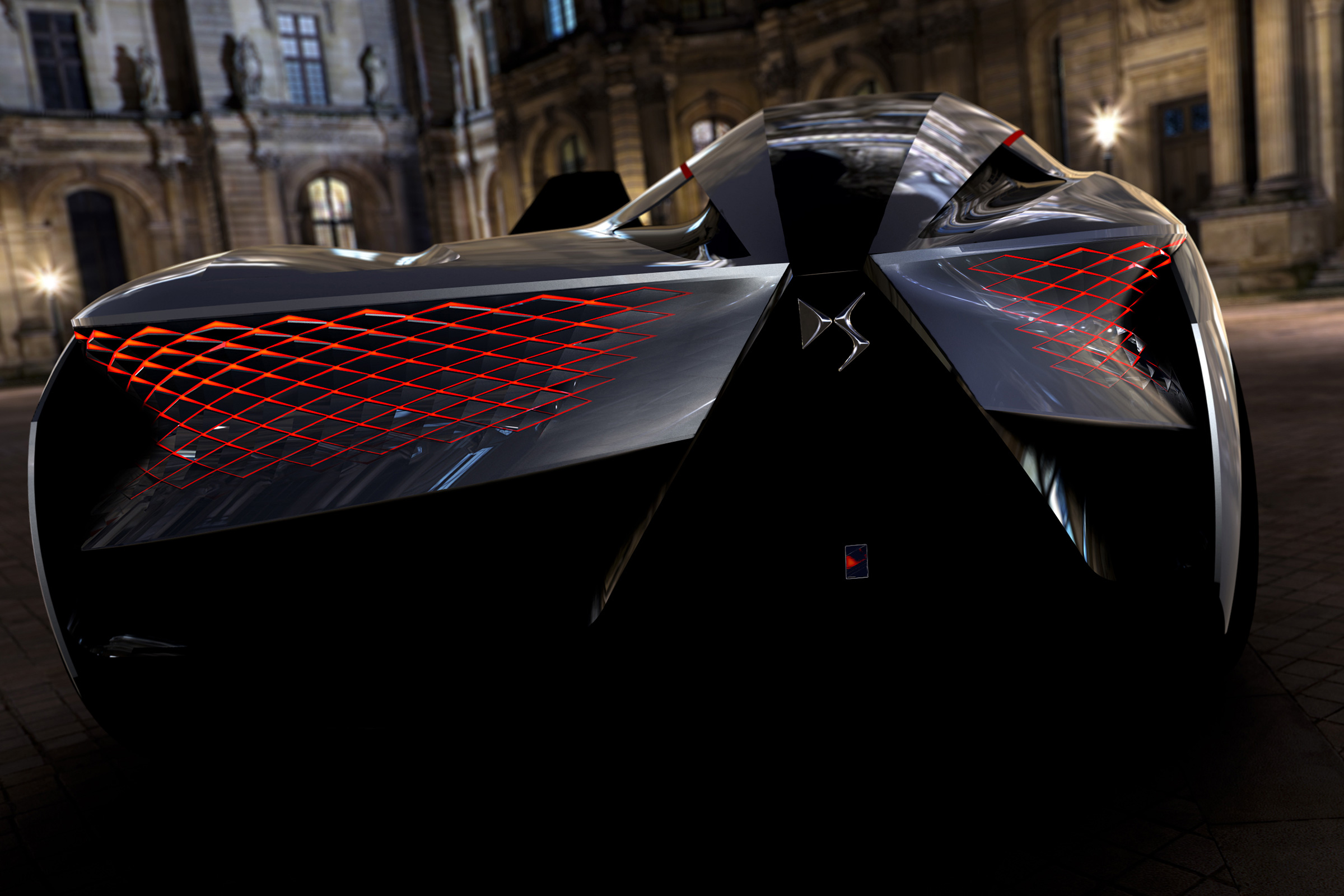 DS X E-Tense – rear