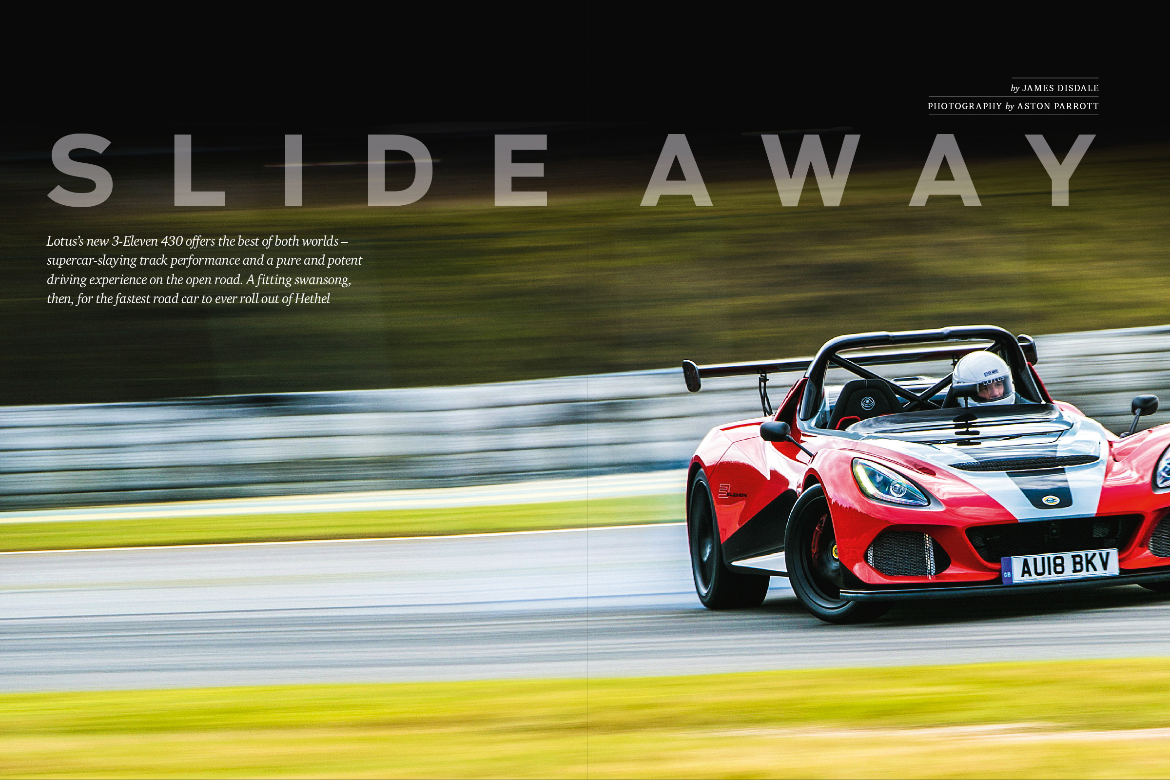 evo 248 – Lotus 3-Elevn cover shot