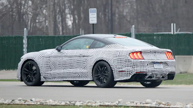 Ford Mustang Shelby GT500 in testing – rear quarter