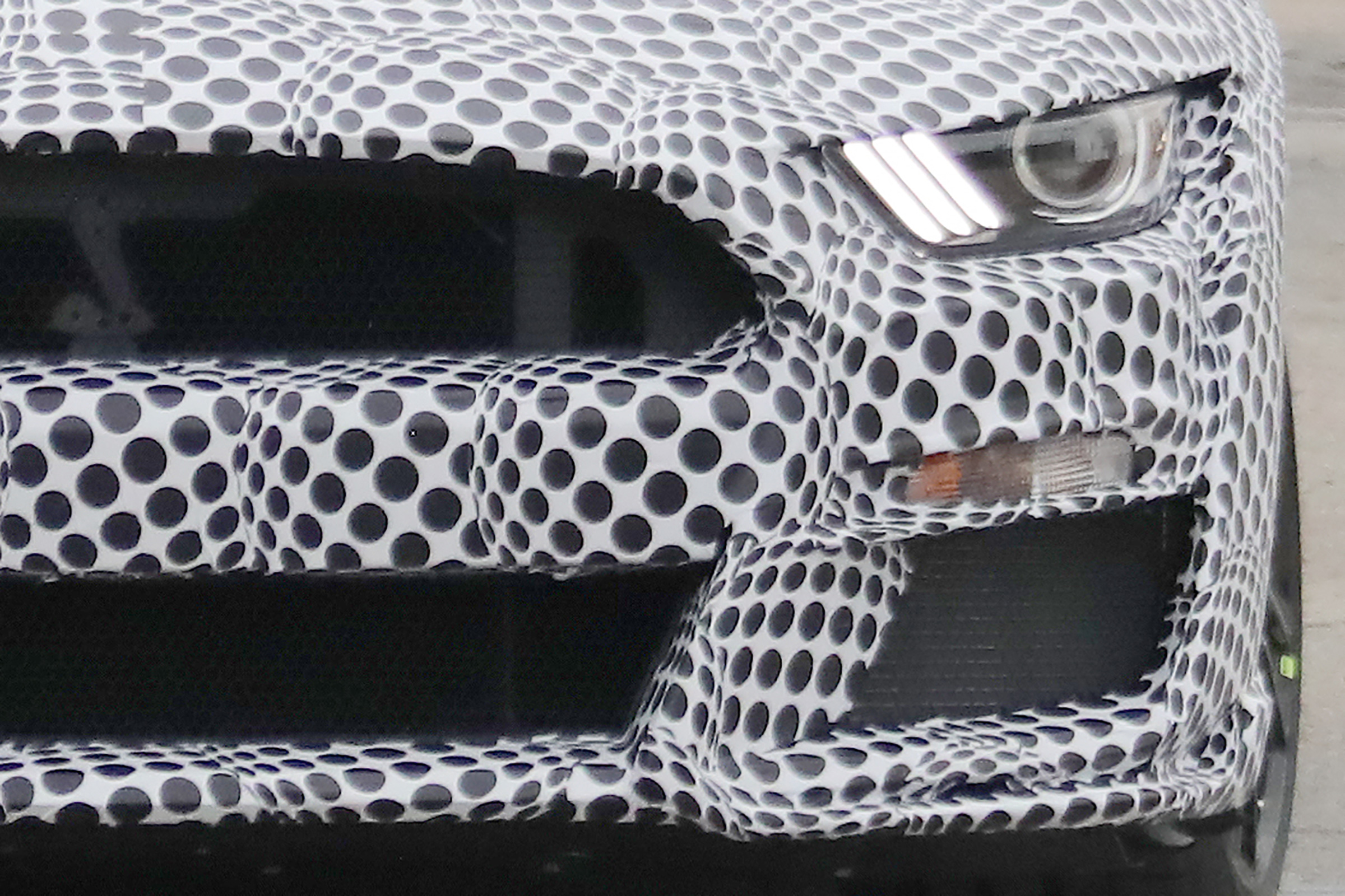 Ford Mustang Shelby GT500 in testing – front
