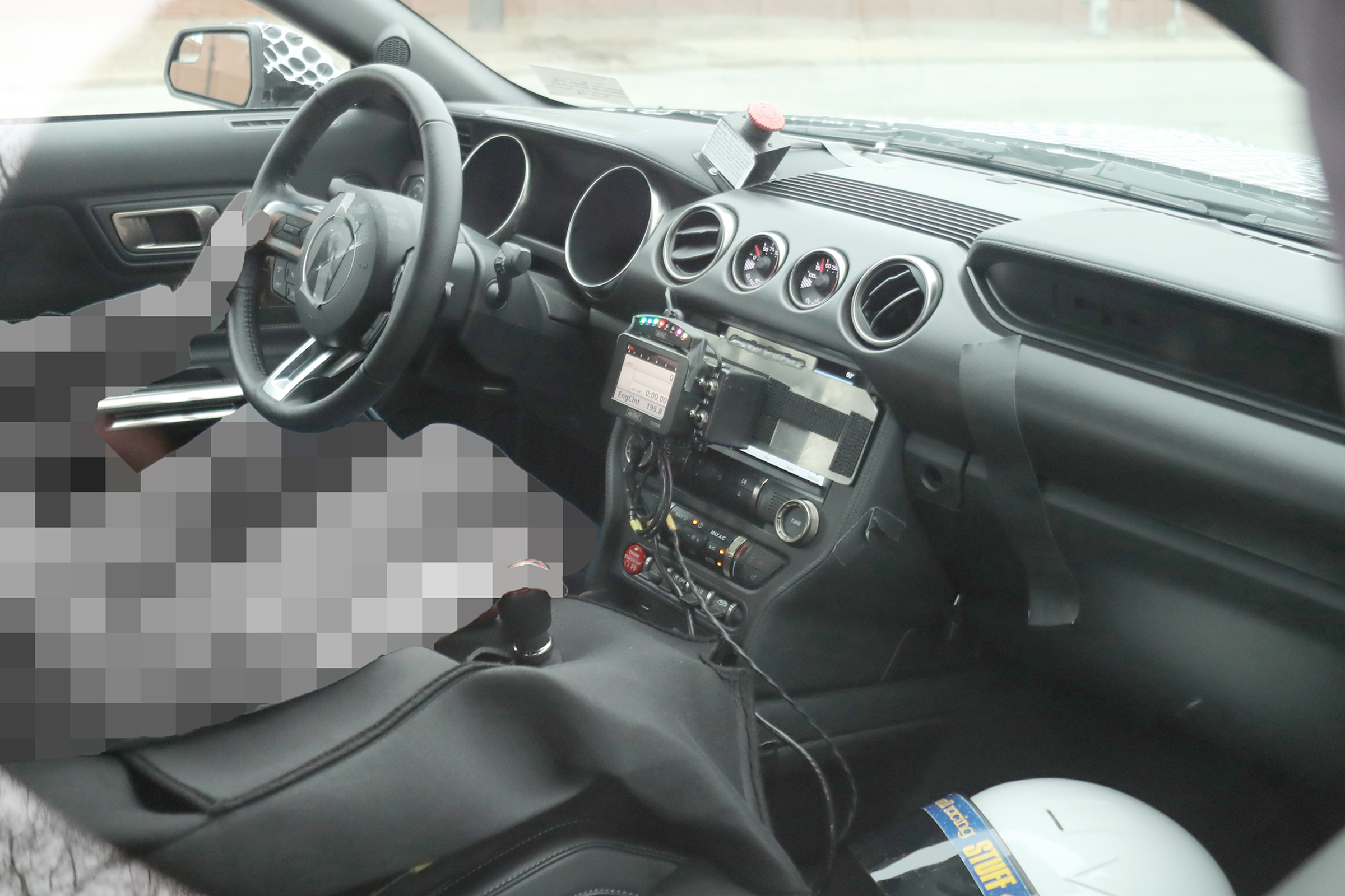 Ford Mustang Shelby GT500 in testing – interior