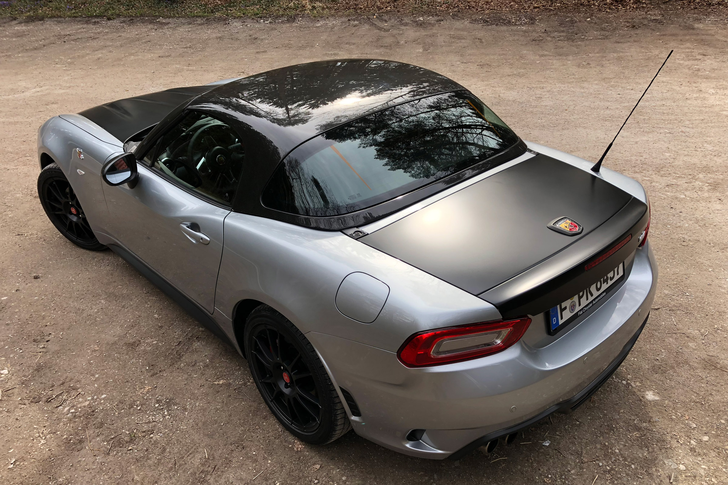 Abarth 124 GT static rear