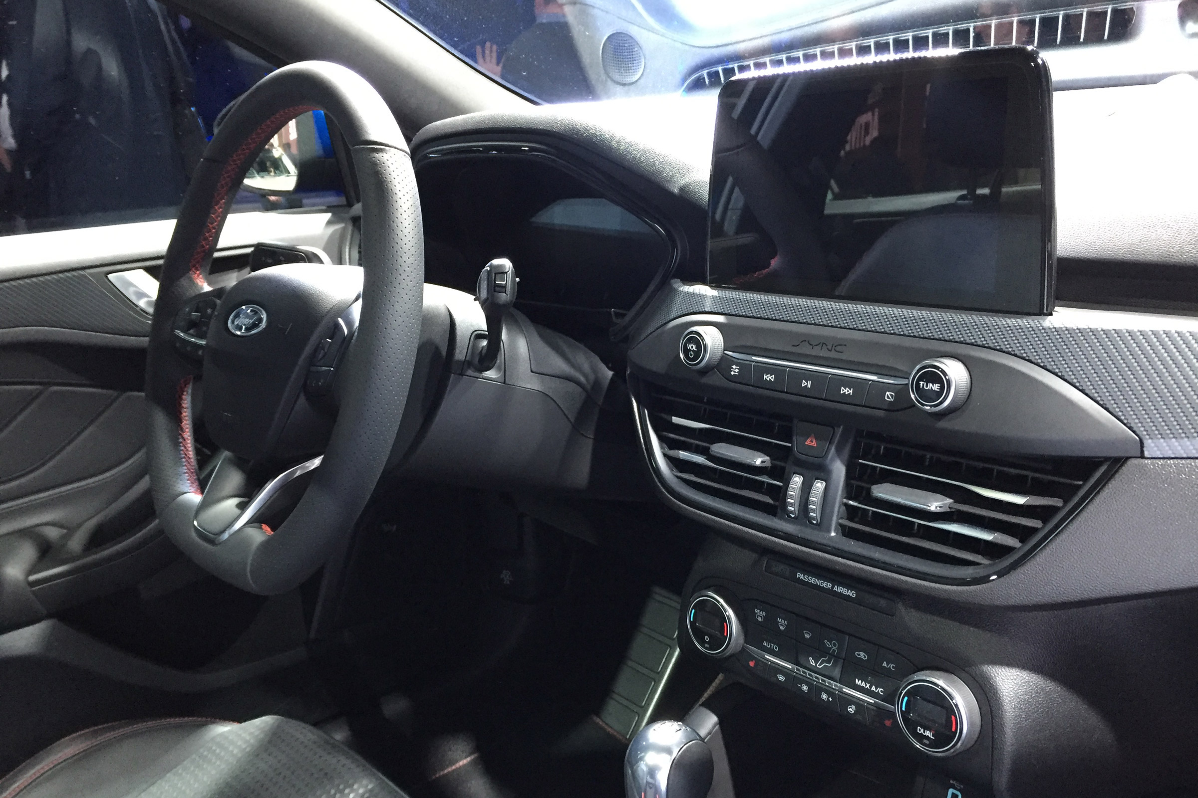 Ford Focus launch - dash