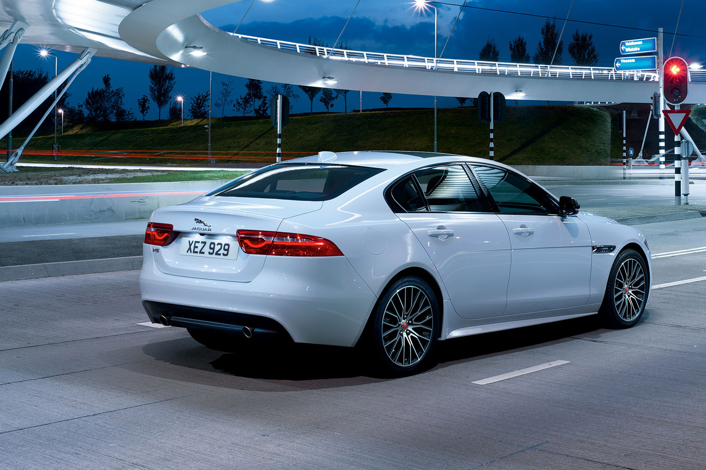 Jaguar XE Landmark - rear quarter