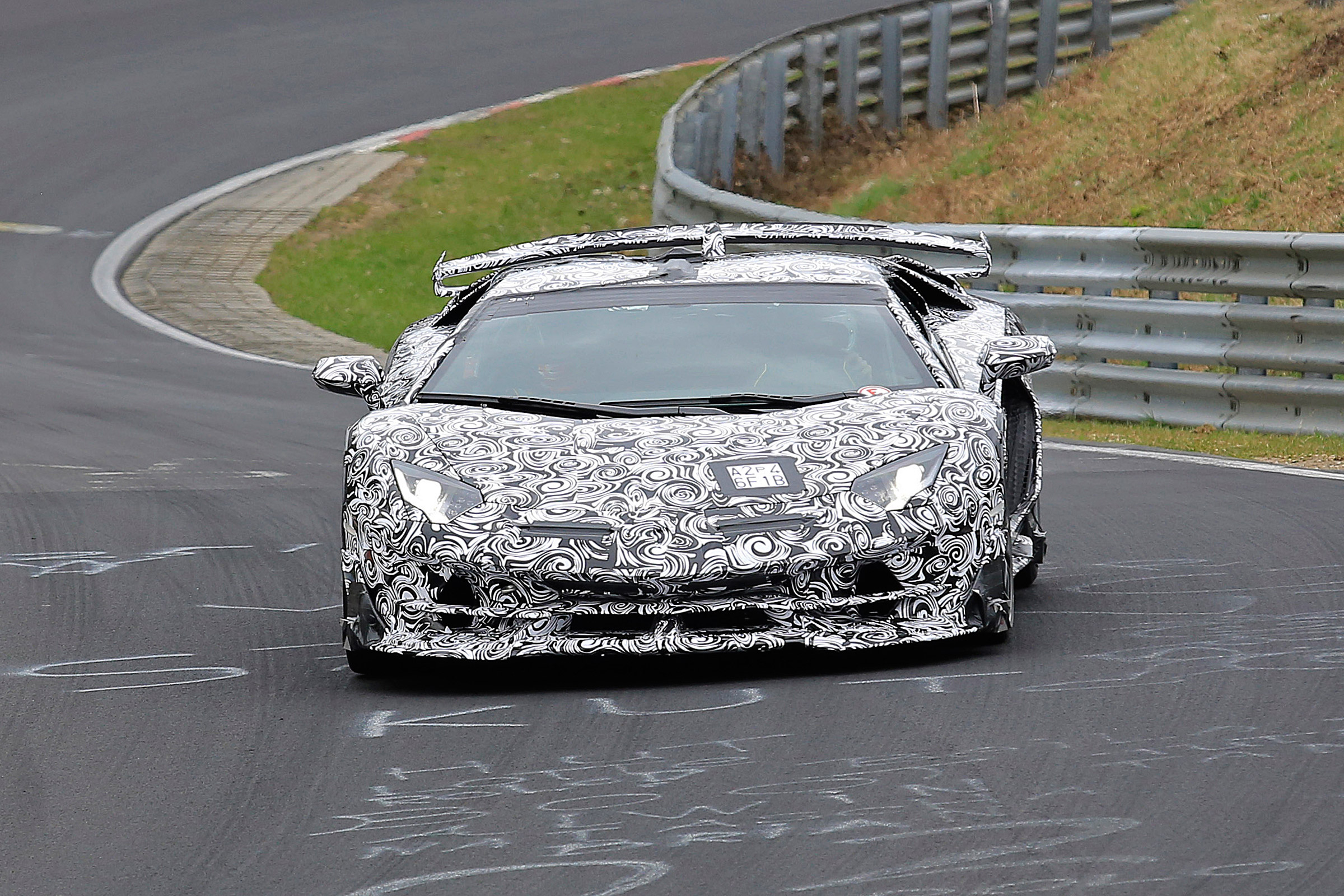 Lamborghini Aventador SV Jota - front