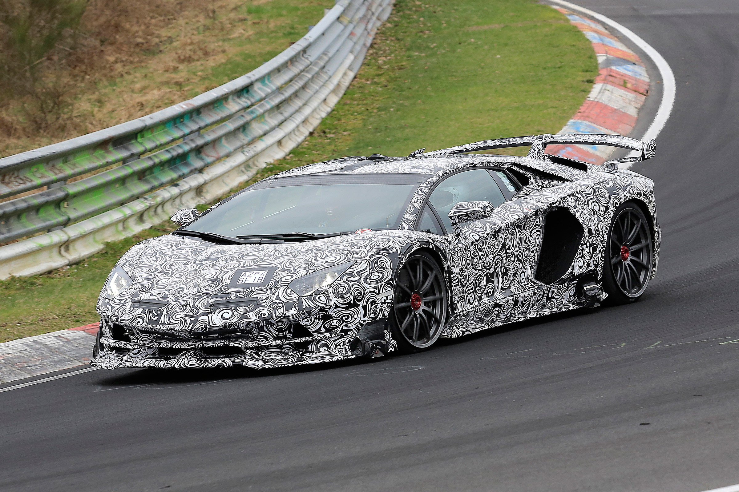 Lamborghini Aventador SV Jota - front quarter