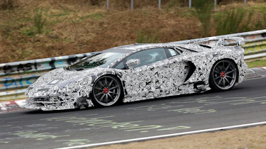 Lamborghini Aventador SV Jota - side