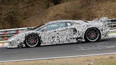 Lamborghini Aventador SV Jota - side
