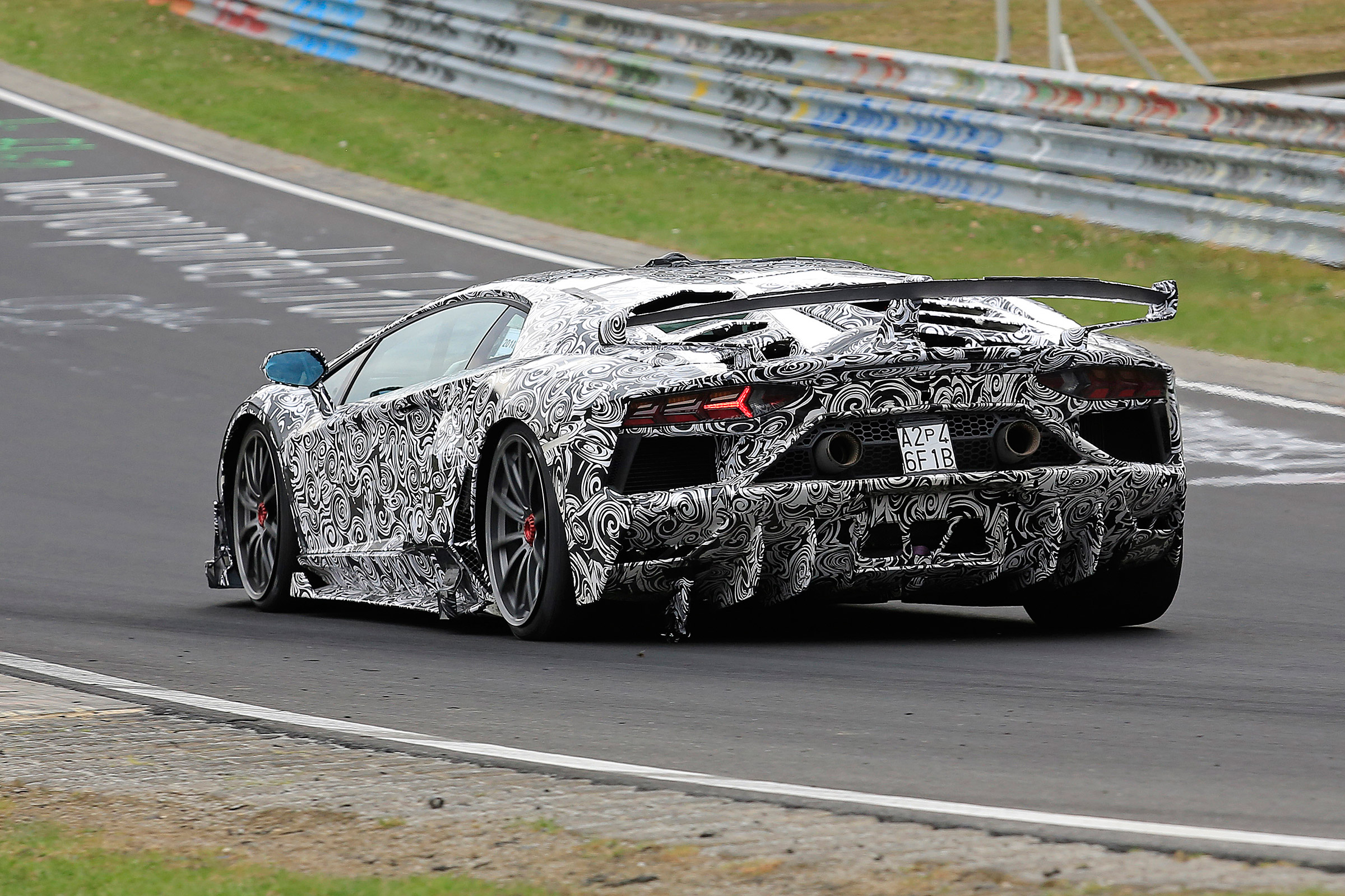 Lamborghini Aventador SV Jota - rear quarter