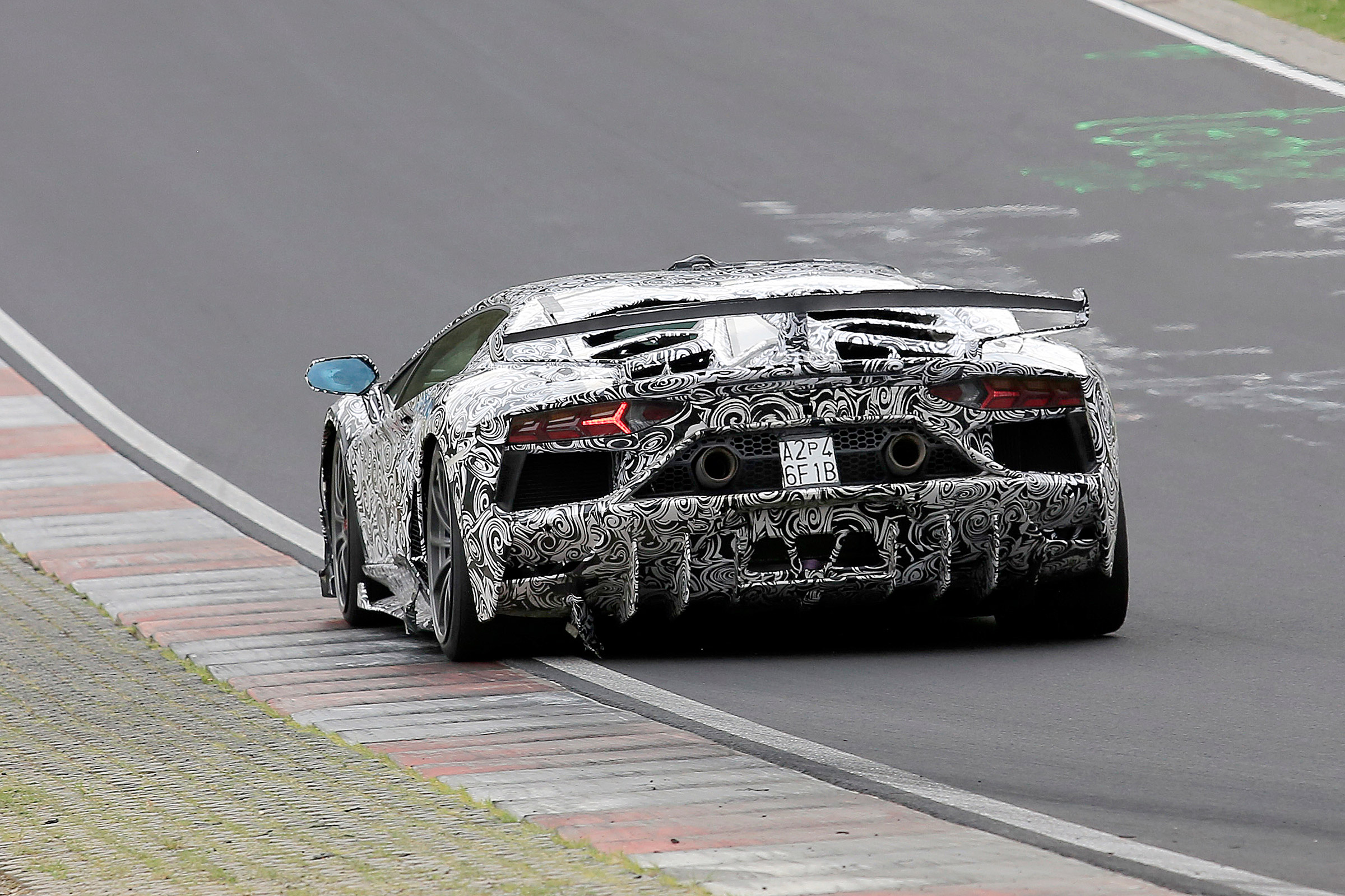 Lamborghini Aventador SV Jota - rear