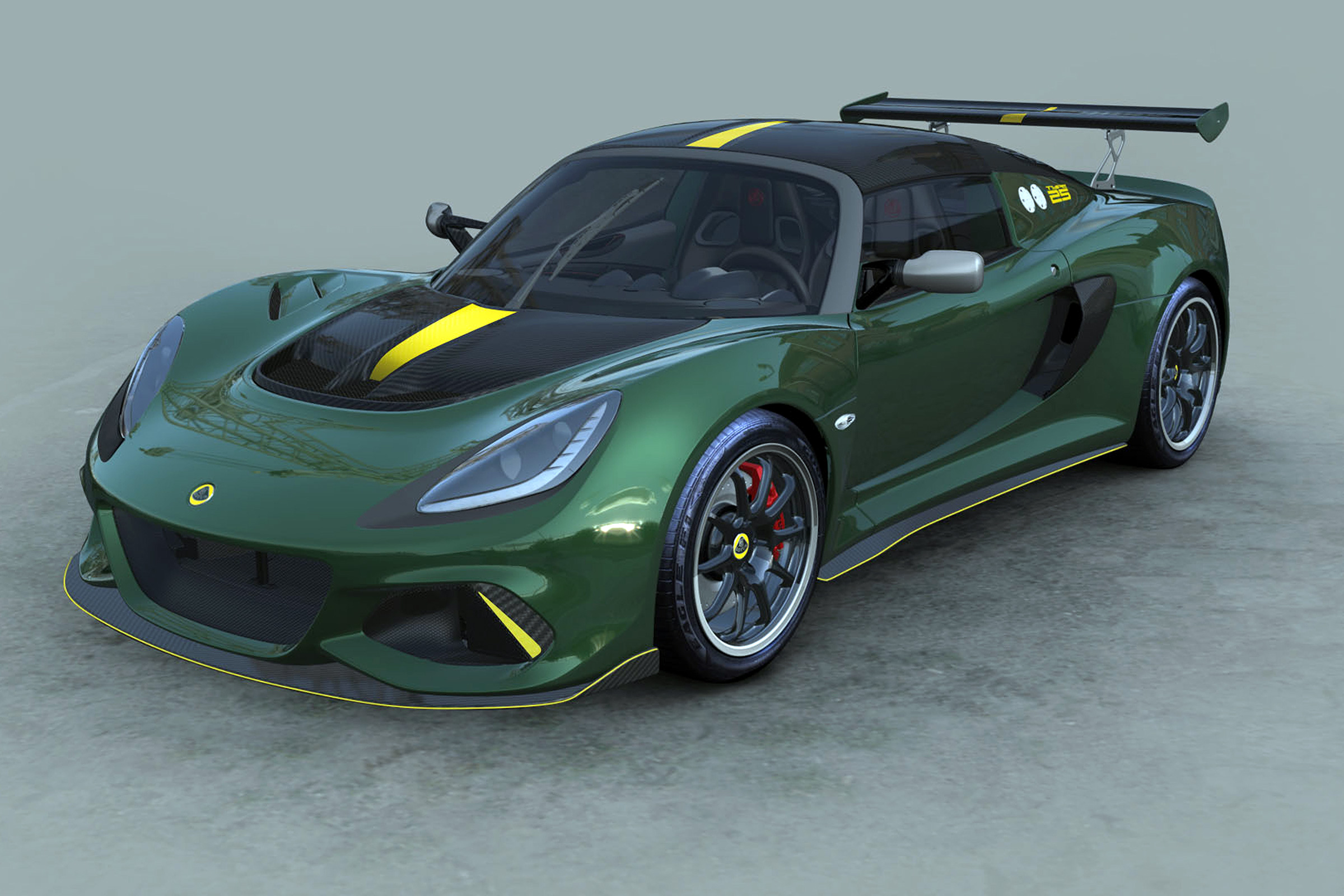 Lotus Exige 430 Cup Type 25 – front quarter
