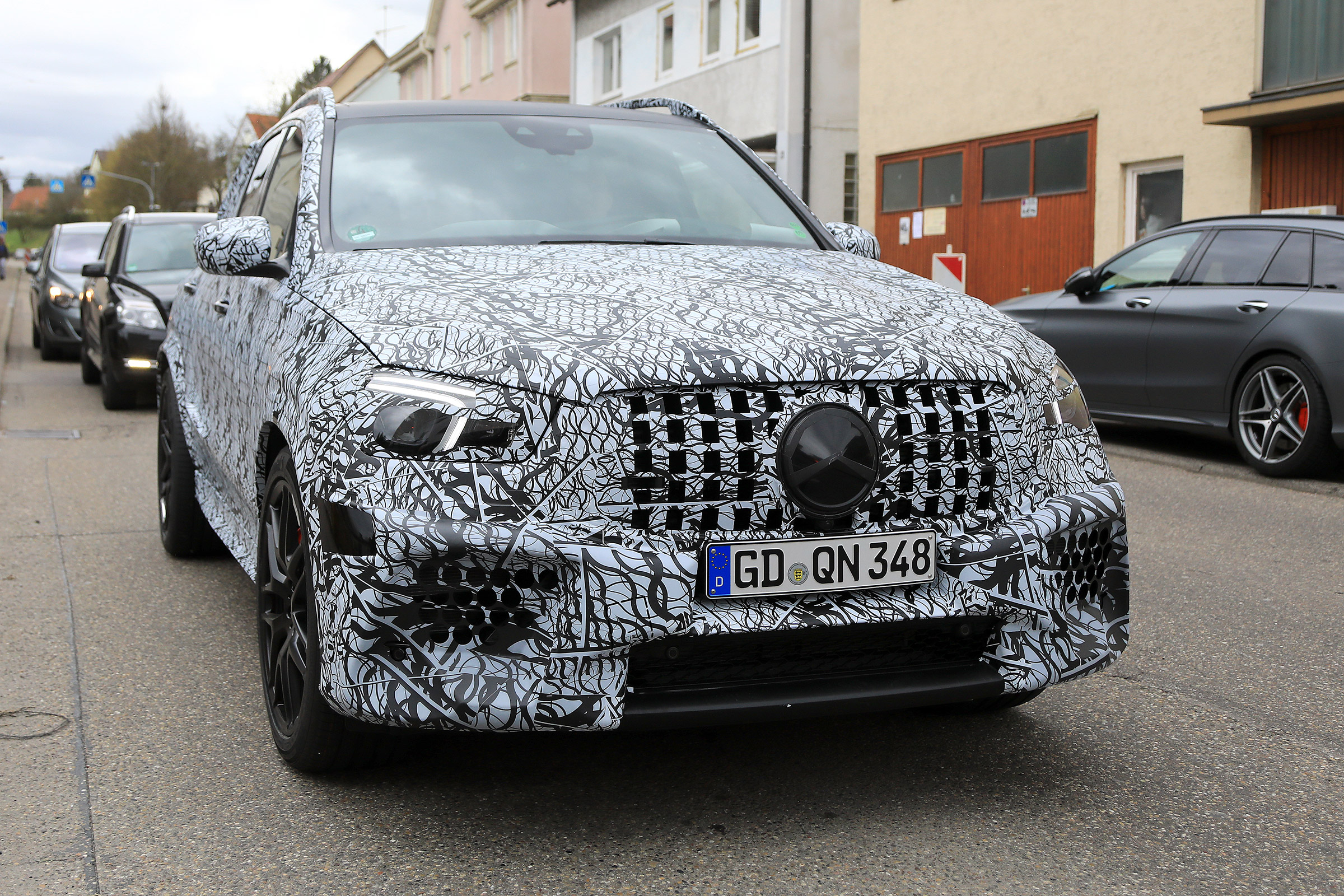 Mercedes-AMG GLE 63 prototype - front