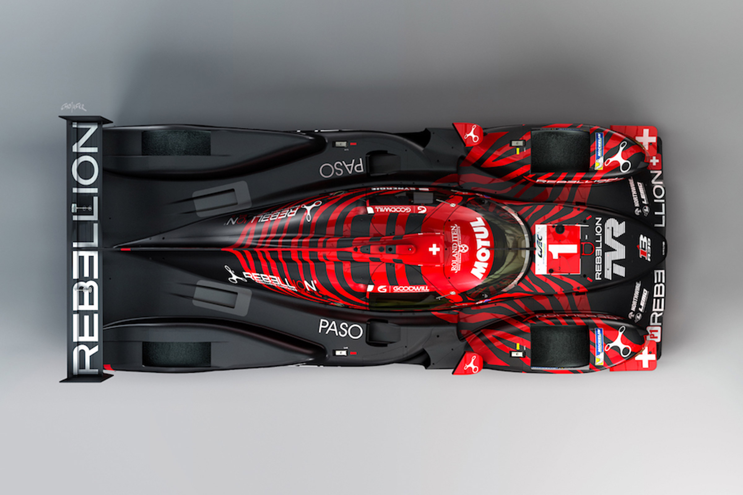 TVR Rebellion Racing LMP1 - top