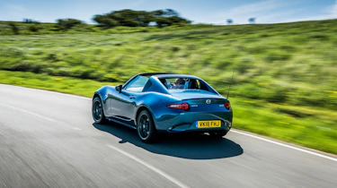 Mazda MX-5 RF Sport Black – rear quarter