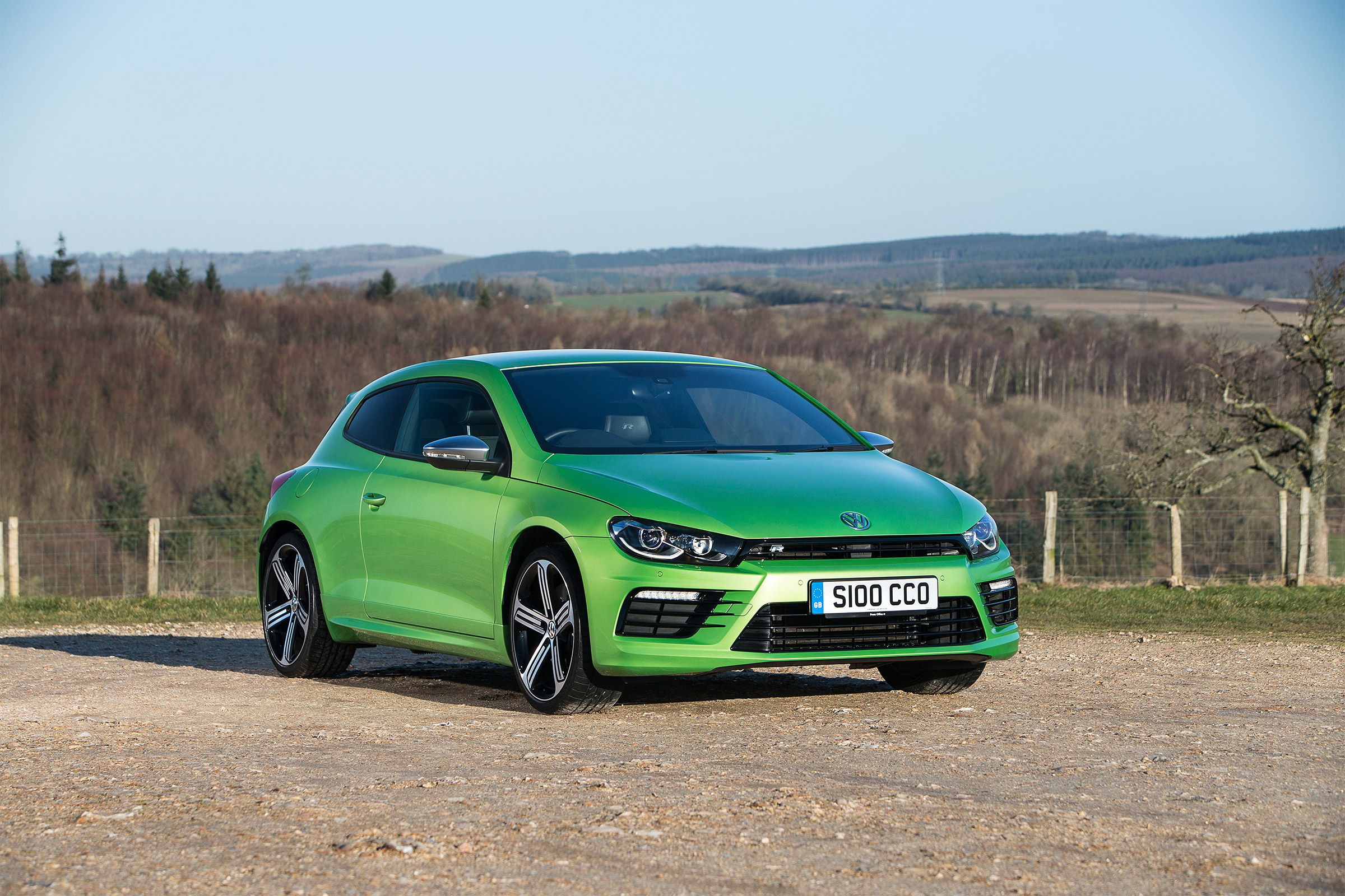 Volkswagen Scirocco R - front quarter static