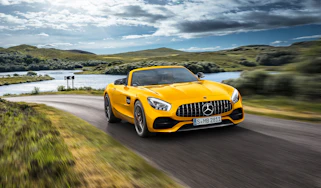 Mercedes-AMG GT S Roadster – front quarter