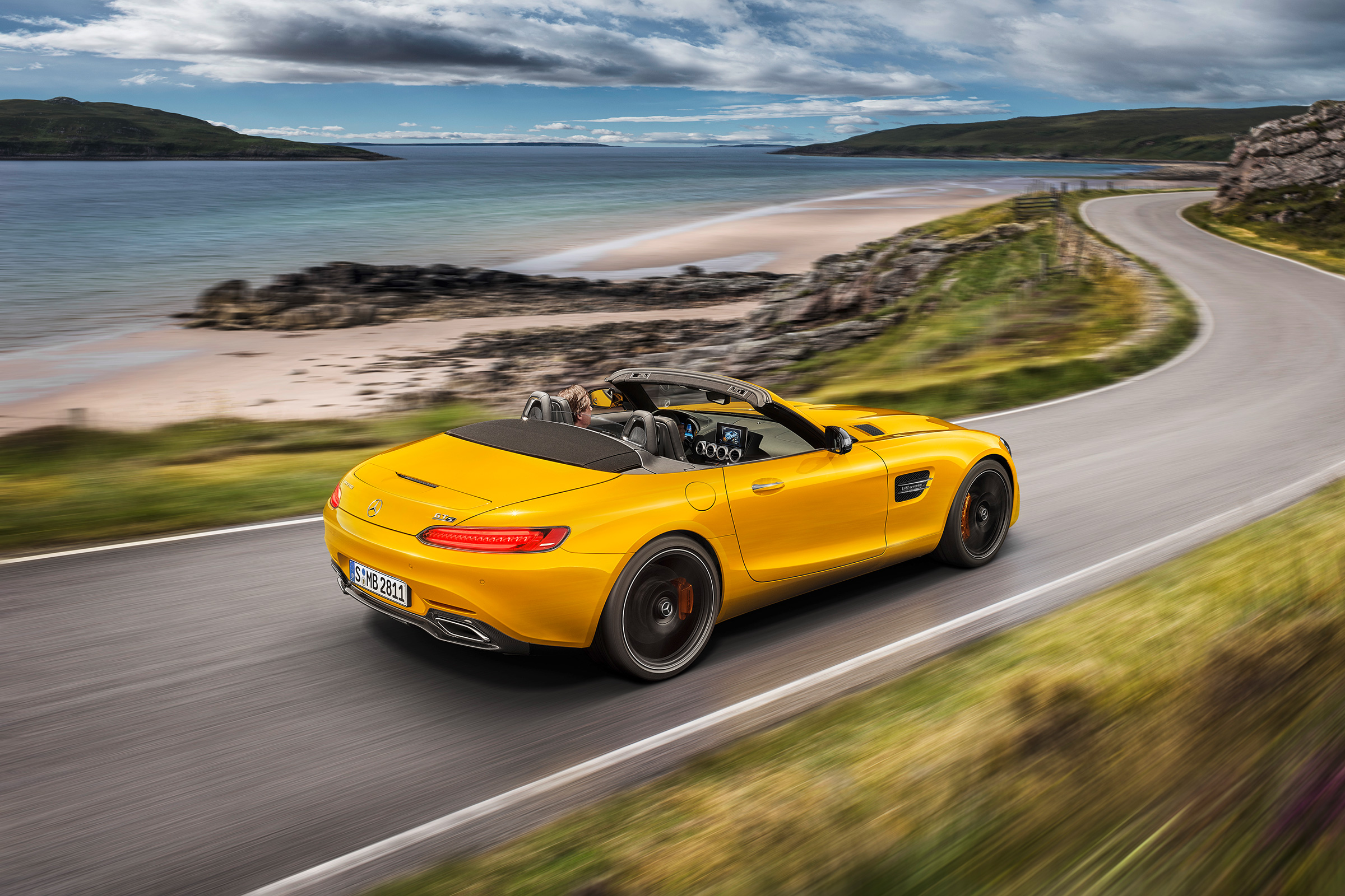 Mercedes-AMG GT S Roadster – rear quarter