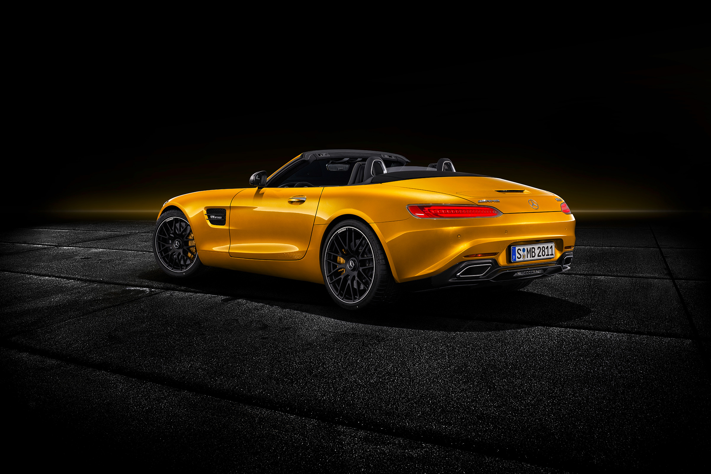 Mercedes-AMG GT S Roadster – rear quarter