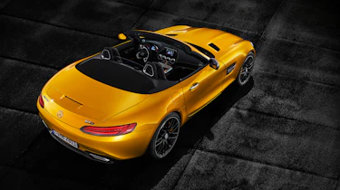 Mercedes-AMG GT S Roadster – top shot