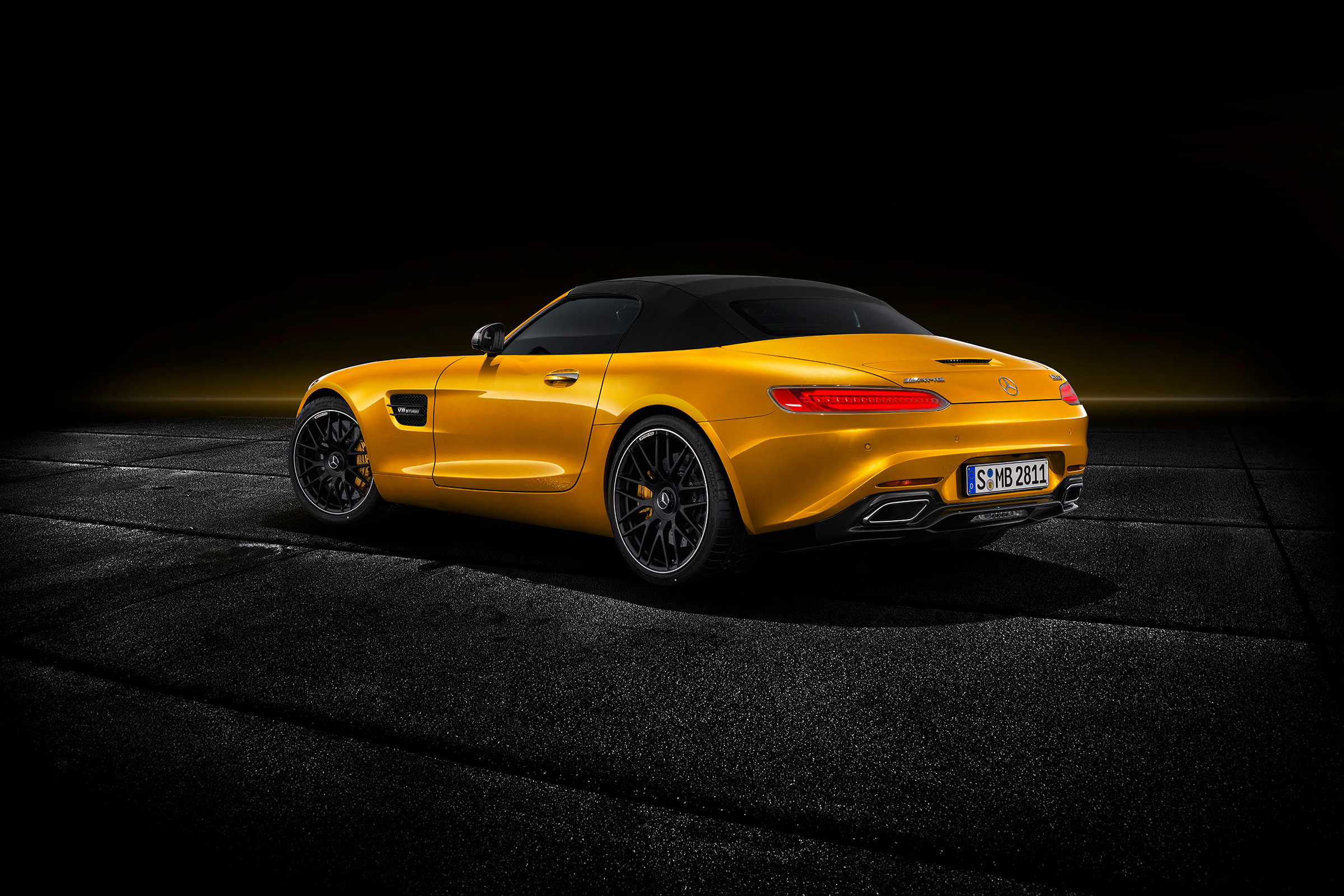 Mercedes-AMG GT S Roadster – rear quarter