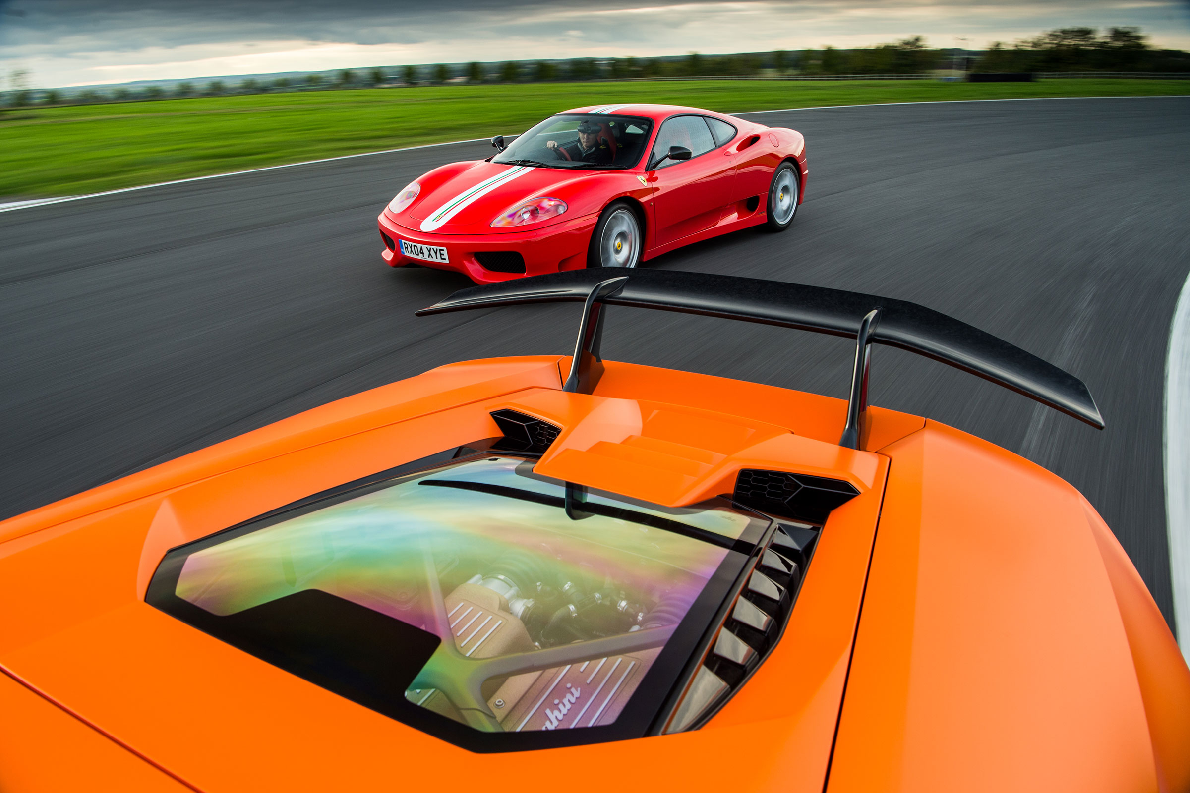 Lamborghini Huracan Performante &amp; Ferrari 360 Challenge Stradale 