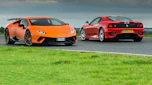 Lamborghini Huracan Performante & Ferrari 360 Challenge Stradale – web header