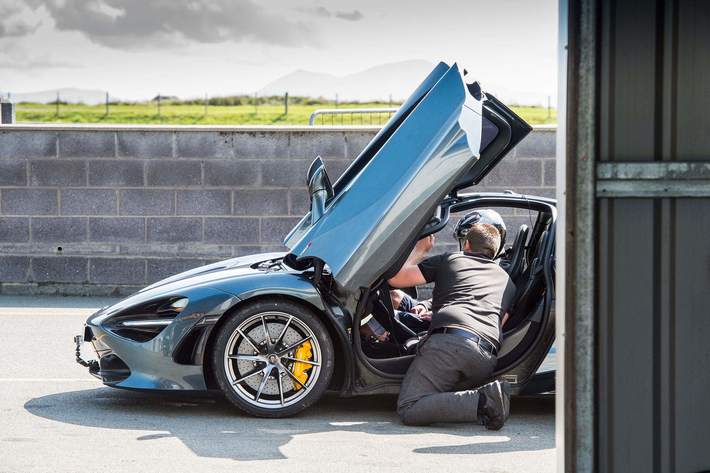 McLaren 720S at Anglesey 