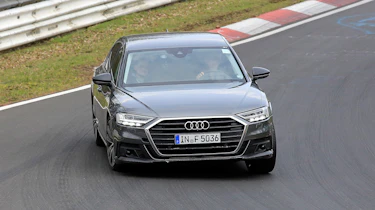 Audi S8 prototype - front