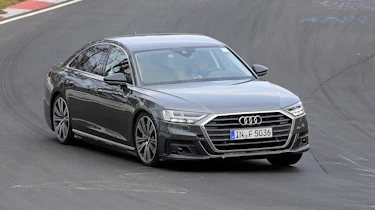Audi S8 prototype - turning