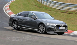Audi S8 prototype - front quarter